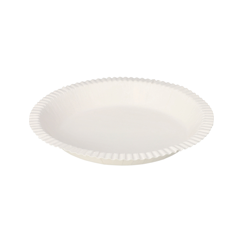 Schalen, Pappe rund Ø 19 cm · 2,4 cm weiss