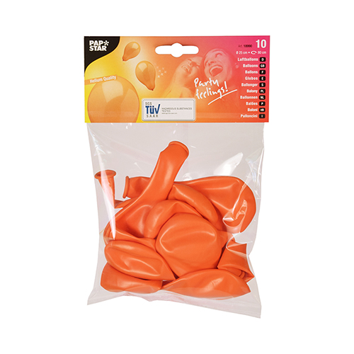 Luftballons Ø 25 cm orange