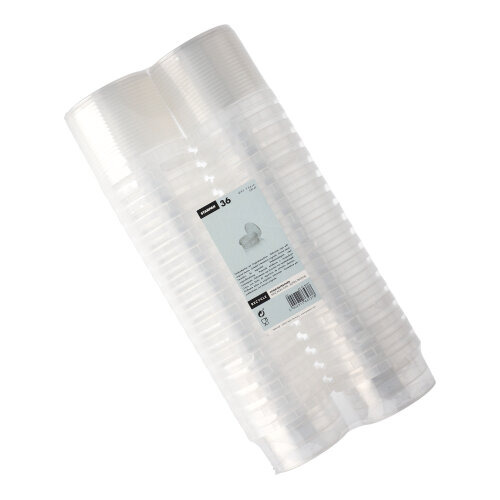 Feinkostbecher, PP rund 240 ml Ø 9,5 cm · 5,6 cm transparent mit Originalitätsverschluss