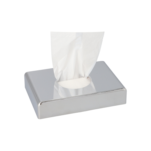 "Medi-Inn" Halter 13,8 cm x 9,7 cm x 2,6 cm chrom für Hygienebeutelbox