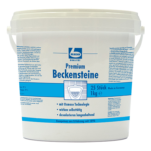 "Dr. Becher" Beckensteine Premium