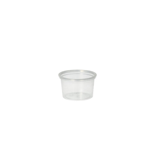 Portionsbecher, PP rund 30 ml Ø 4,6 cm · 2,8 cm transparent