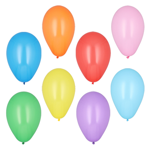 Luftballons Ø 19 cm farbig sortiert