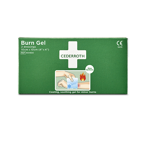 "Cederroth" Burn Gel Dressing Verband 10 cm x 10 cm