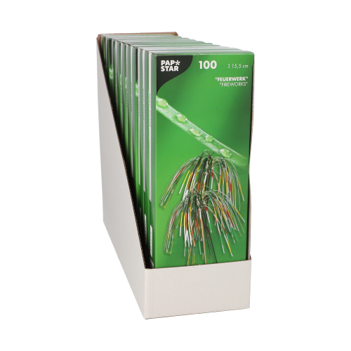 Deko-Picker 15,5 cm "Feuerwerk" multicolor