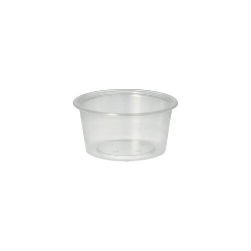 Dressingbecher, PP 80 ml Ø 7,1 cm · 3,5 cm transparent