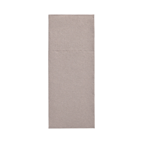 Servietten "ROYAL Collection" 40 cm x 30 cm grau mit Besteckfalz