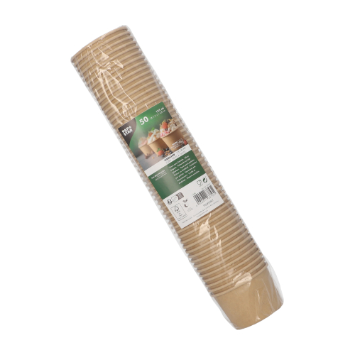 Eisbecher, Pappe 125 ml Ø 7,5 cm · 4,8 cm braun