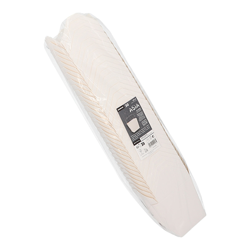 Snackboxen mit Henkel "ASIA" eckig 770 ml 10,3 cm x 8 cm x 6,6 cm weiss