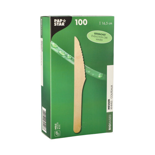 Messer Holz, gewachst 16,5 cm