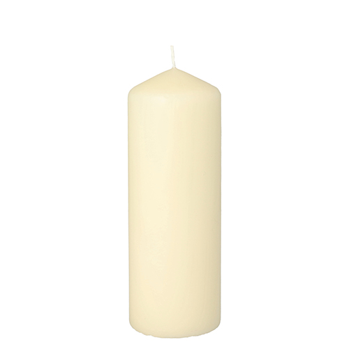 Stumpenkerze Ø 60 mm · 165 mm creme