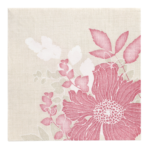 Servietten "ROYAL Collection" 1/4-Falz 40 cm x 40 cm fuchsia "Annabel"
