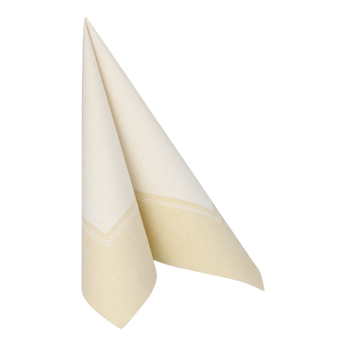 Servietten "ROYAL Collection" 1/4-Falz 40 cm x 40 cm champagner "Linum"