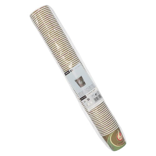 Trinkbecher, Pappe "To Go" 0,1 l Ø 6,3 cm · 6 cm "Barista Time"