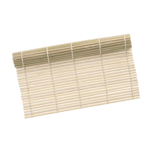 Sushi-Matte Bambus "ASIA" 24 cm x 24 cm grün