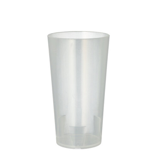 Mehrweg-Trinkbecher 0,3 l Ø 7 cm · 13 cm transluzent