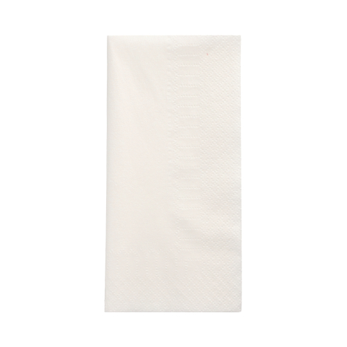 Servietten, 2-lagig 1/8-Falz 33 cm x 33 cm weiss