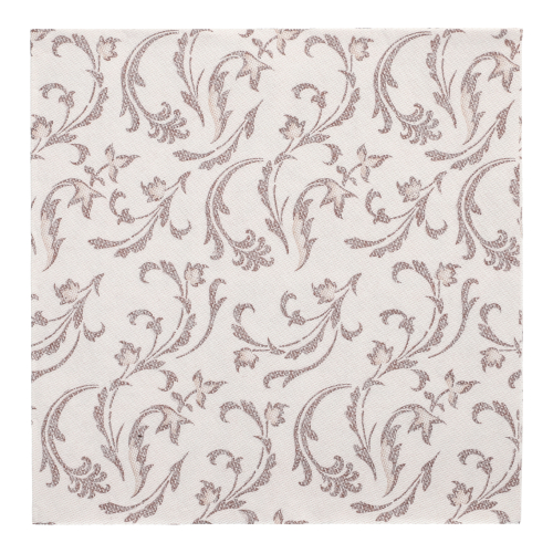 Servietten "ROYAL Collection" 1/4-Falz 40 cm x 40 cm braun "Damascato"