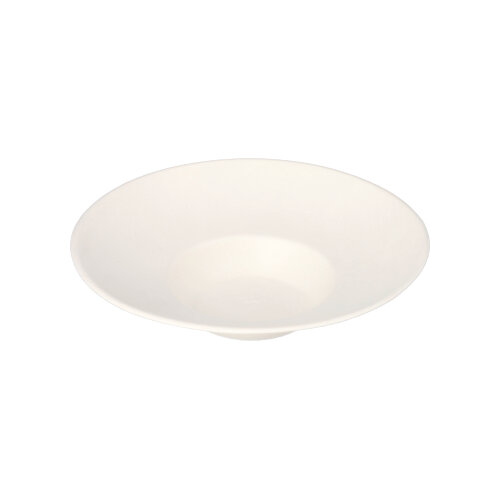Teller Zuckerrohr "pure" rund Ø 14,5 cm · 3,5 cm weiss "Cella"