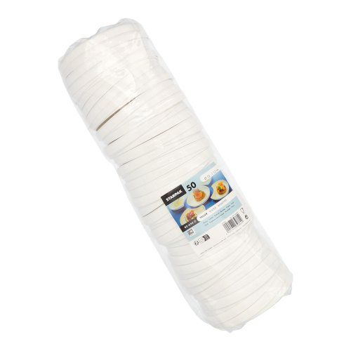 Mehrweg-Teller rund Ø 12 cm · 1,2 cm weiss "Cella"