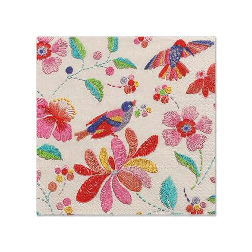 Servietten, 3-lagig 1/4-Falz 25 cm x 25 cm "Brasil"