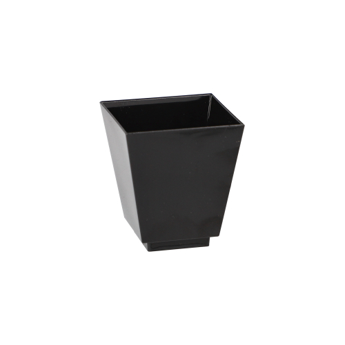Fingerfood - Schalen, PS eckig 50 ml 5 cm x 4,5 cm x 4,5 cm schwarz