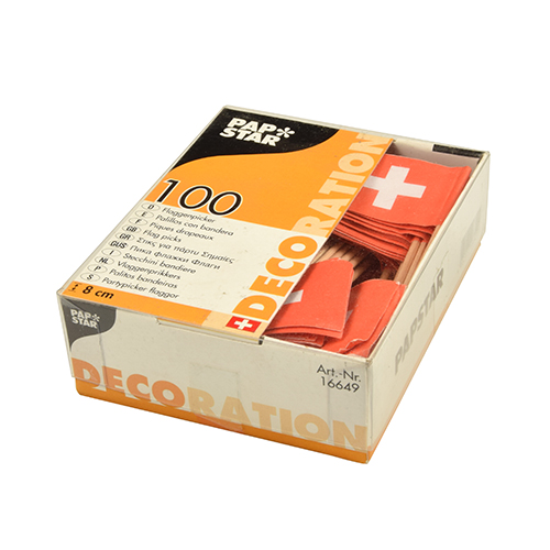 Deko-Picker 8 cm "Schweiz"