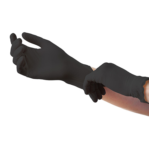 "Medi-Inn Classic" Handschuhe, Nitril puderfrei schwarz "Black Plus" Größe: M