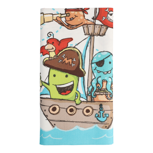 Tischdecke, Papier 120 cm x 180 cm "Pirate Crew"