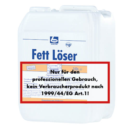 "Dr. Becher" Fett Löser 10 l