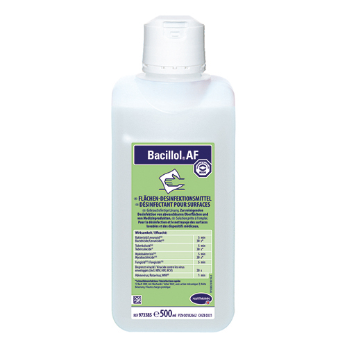 "Paul Hartmann" Flächen Desinfektion 500 ml "Bacillol AF" Flasche