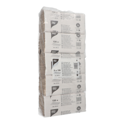 Blatt Handtuchpapier C-Falz 51 cm x 24 cm natur 1-lagig