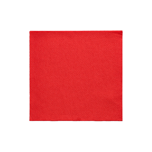 Servietten "DAILY Collection" 1/4-Falz 24 cm x 24 cm rot
