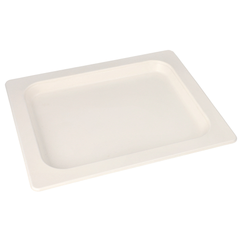 Servierplatten, Zuckerrohr GN 1/2 2 cm x 32,4 cm x 26,4 cm weiss