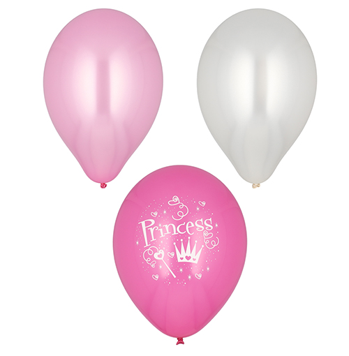 Luftballons Ø 29 cm farbig sortiert "Princess"