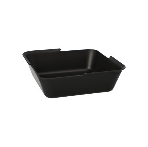"Circulware" Mehrweg-Schalen Mix & Match eckig 4,7 cm x 15,6 cm x 15,6 cm schwarz