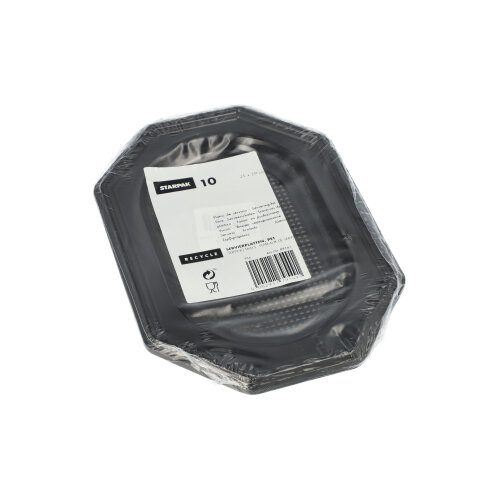Servierplatten, PET 21 cm x 29 cm schwarz