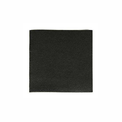 Servietten, 2-lagig "PUNTO" 1/4-Falz 20 cm x 20 cm schwarz mikrogeprägt