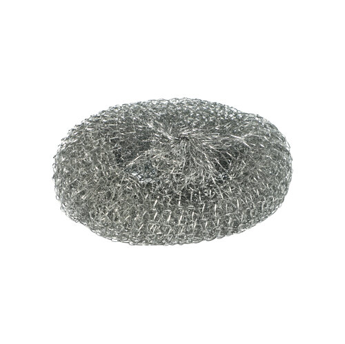 Topfreiniger, Draht rund Ø 12 cm · 3 cm silber , kratzend