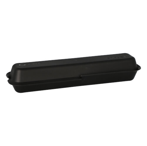 "Circulware" Mehrweg-Foodboxen 2 cm x 23,4 cm x 5,85 cm schwarz , 2-teilig