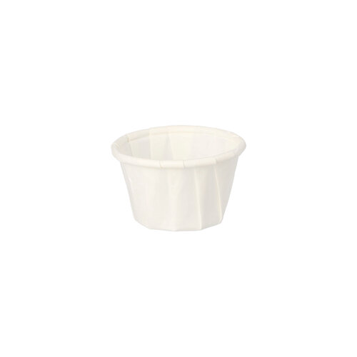 Dressingbecher, Papier "pure" 10 ml Ø 3,5 cm · 2,2 cm weiss