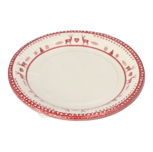 Teller, Pappe rund Ø 23 cm "Rennes"