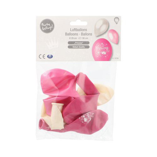 Luftballons Ø 29 cm farbig sortiert "Princess"