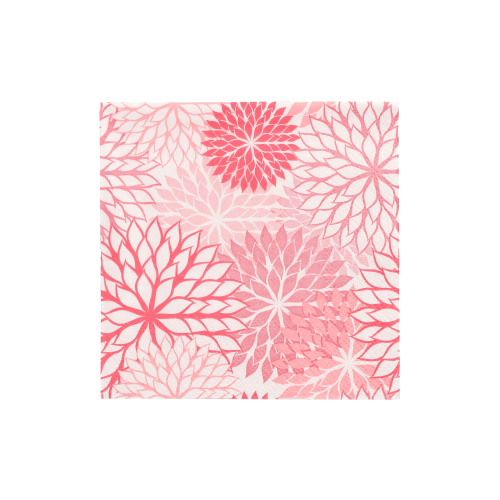 Servietten, 3-lagig 1/4-Falz 25 cm x 25 cm rosa "Floralies"
