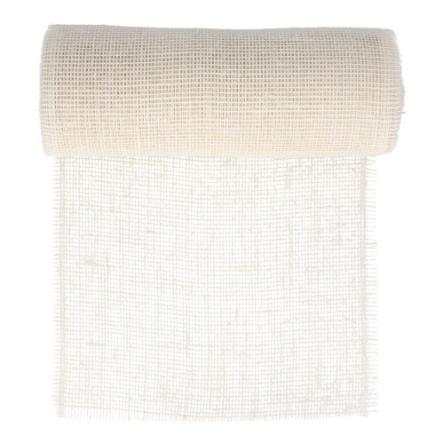 Dekoband Jute 10 m x 30 cm creme