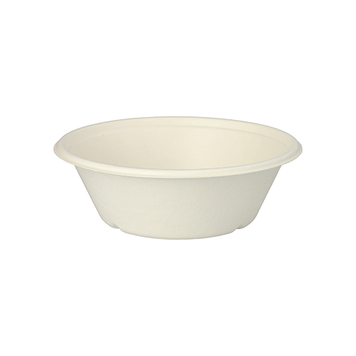 Schalen, Zuckerrohr "pure" 600 ml Ø 17 cm · 5,5 cm weiss