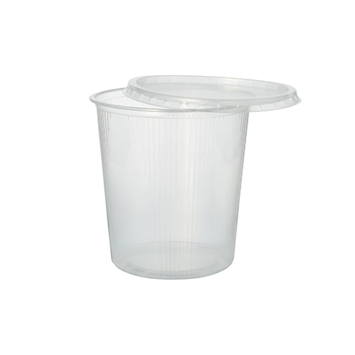 Verpackungsbecher, PP rund 500 ml Ø 10,1 cm · 10,3 cm transparent