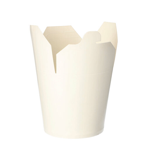 Snackboxen "ASIA" rund 750 ml 10,1 cm x 10 cm x 9,1 cm weiss